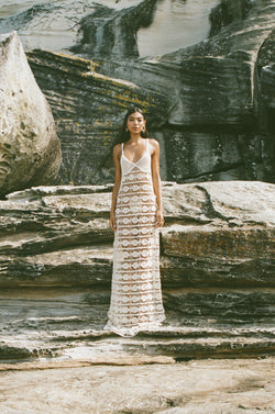 Dusk Till Dawn Knitted Crochet Dress